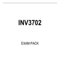 INV3702 EXAM PACK 2022