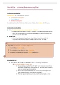 Homocide - criminal law notes and revision cards 