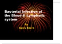 Blood and Lymphatic System Infections