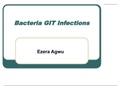 Summary of GIT infections