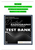 TEST BANK Dental Radiography Principles and Techniques 6th Edition by Iannucci and Howerton Chapters 1 to 35  Complete ISBN;978-0323695503