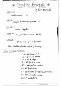 Detailed complex analysis Class notes for competitive exams 