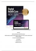 Digital Health Care Perspectives, Applications, and Cases first edition Phillip Olla TESTBANK