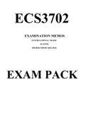 ECS3702 EXAM PACK With NOTES 2022