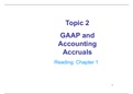 GAAP Notes