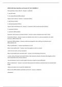 LIFESCI 2A03 Exam Questions and Answers for Test 2 GRADED A+