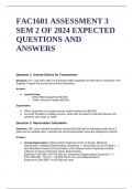 FAC1601 ASSESSMENT 3 SEM 2 OF 2024 EXPECTED QUESTIONS AND ANSWERS