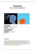 Module 2 Klinisch redeneren & Indiceren, verpleegkunde deeltijd