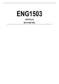 ENG1503 Portfolio Semester 1 2022