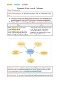 Urban Environments: Global Distribution, London and Rio de Janeiro