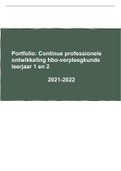 Portfolio | Continue Professionele Ontwikkeling leerjaar 1 en 2