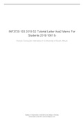 INF3720 103 2019 S2 Tutorial Letter Ass2 Memo For Students 2019 1001 b