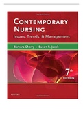 Contemporary Nursing: Issues, Trends, and Management