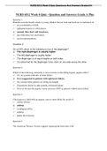 NURS 6512 Week 6 Quiz - Question and Answers Grade A Plus