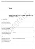   EUNICE   TNCC 8th Edition WITH  QUESTIONS AND 100% sure answers  Terms in this set (52)    What are the greatest risks for transport?	Loss of airway patency, displaced obstructive tubes lines or catheters, dislodge splinting devices, need to replace or 