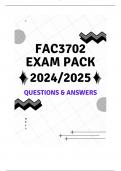 FAC3702 EXAM PACK 2024/2025