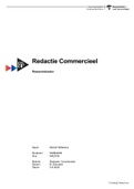 Redactie: commercieel portfolio 8.5