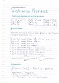 WISKUNDE B, vwo samenvatting getal en ruimte