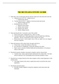 NR 302 EXAM 4 STUDY GUIDE / NR302 EXAM 4 STUDY GUIDE: CAHMBERLAIN COLLEGE OF NURSING - LATEST, A COMPLETE DOCUMENT FOR EXAM