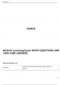  EUNICE     MCOLES Final WITH QUESTIONS QND 100% SURE ANSWERS  Terms in this set (22)  Identify and describe the Constitution Relationship between the Constitution, Declaration of Independence and Bill of Rights    Three main provisions of the Constitutio