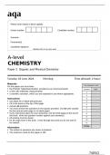 aqa A-level Chemistry Paper 2 Organic and Physical Chemistry (7405-2)-QP-June2024.