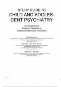 TEST BANK FOR Dulcan’s Textbook Of Child And Adolescent Psychiatry.