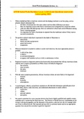 ASWB Social Work Bachelor Level / LSW Exam Questions (answered) Latest spring 2022.