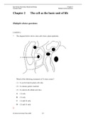 Essential Biology  2. Chapter 2 - The Cell as the Basic Unit of Life (QUESTIONS WITH ANSWERS)