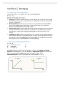 Systematische Natuurkunde VWO Hoofdstuk 2 Beweging