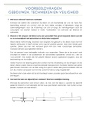 Voorbeeldexamenvragen gebouwen, technieken en veiligheid (JPBWG4)