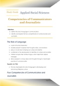 Competencies of Communicators - study guide