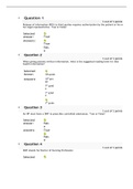 NRNP 6568 Week 1 Knowledge Check; Profession (100% Correct )