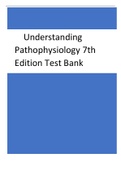 Understanding Pathophysiology 7th Edition Test Bank