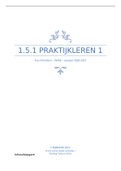 1.5.1 Praktijkleren 1 (cijfer 8.2!)