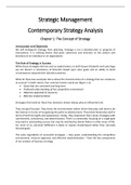 Summary Contemporary Strategy Analysis 