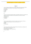 NUR3870 QUIZ 3 STUDY GUIDE LATEST