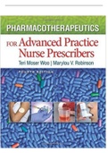 Test Bank for Pharmacotherapeutics for Advanced Practice Nurse Prescribers 4th Edition Woo