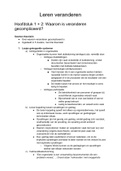 Samenvatting Project Advisering en Organisatiegedrag - "Leren veranderen - Caluwé & Vermaak"- H1, 2, 3, 5, 6, 8