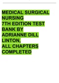 medical surgical nursing test bank