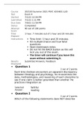 PSYC420Exam4 Question And Answers Complete Test solutions