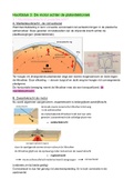 Hoofdstuk 2+3 de aarde/platentektoniek