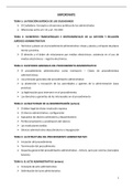 TEMARIO DERECHO ADMINISTRATIVO I