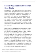 MGT 220 Organizational Behavior Case Study 1.