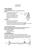 KBL - BIOLOGIE samenvatting T5 t/m 7 