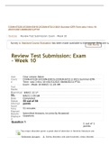 COUN 6722D-2, COUN 6301S-2, COUN 6722-2, Week 10 Final Exam (100% Correct Summer-QTR)COUN 6722D-2, COUN 6301S-2, COUN 6722-2, Week 10 Final Exam (100% Correct Summer-QTR)