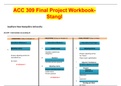 ACC 309 Final Project Workbook- Stangl
