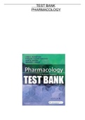 Test Bank - Pharmacology: A Patient-Centered Nursing Process Approach (9th Edition) PHARMACOLOGY 9TH EDITION MCCUISTION TEST BANK