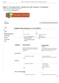 Week 5: Focused Exam: Abdominal Pain Results | Completed Health Assessment, NRS-434VN shadow health