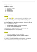 samenvatting bio