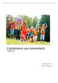 Volledige uitwerking Examen F, onderwijsassistent: Voert coördinerende taken binnen de school uit